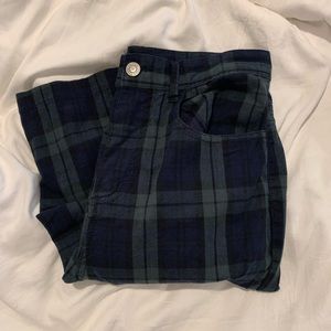 tilden plaid pants NWOT